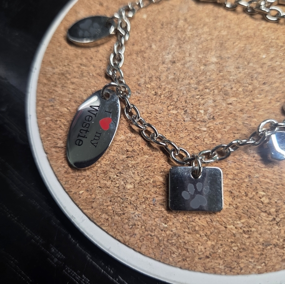 New Westie Charm bracelet - Picture 3 of 5